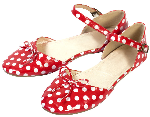 pop of color shoes