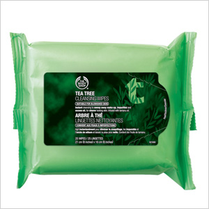 Tea tree wipes