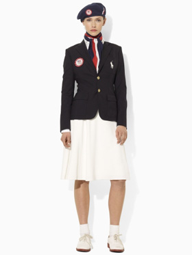 Women's opening ceremonies outfit